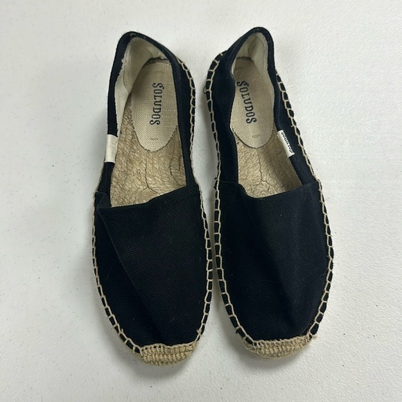 Soludos Womens Original Dali Espadrilles in Black Sz 6 Coastal Grandma Preppy - Picture 4 of 13